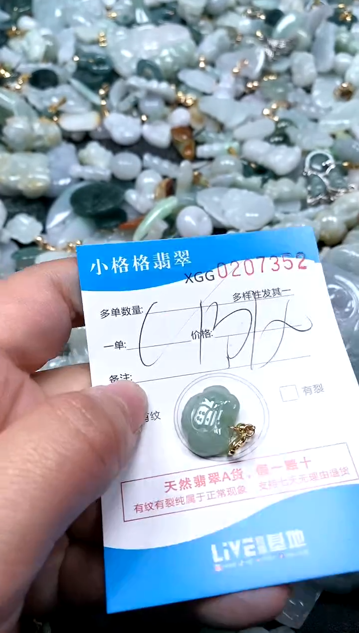 【闪购商品】翡翠颈饰未镶嵌闪购商品0207352