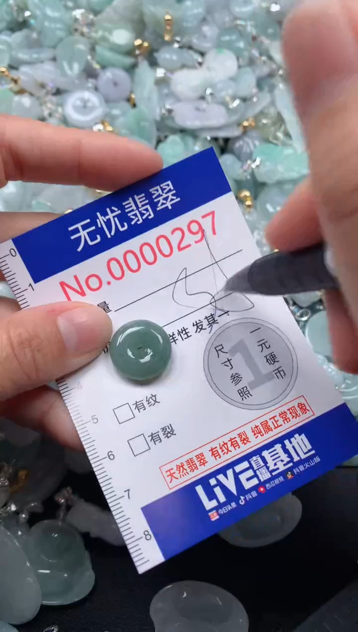 颈饰未镶嵌翡翠297