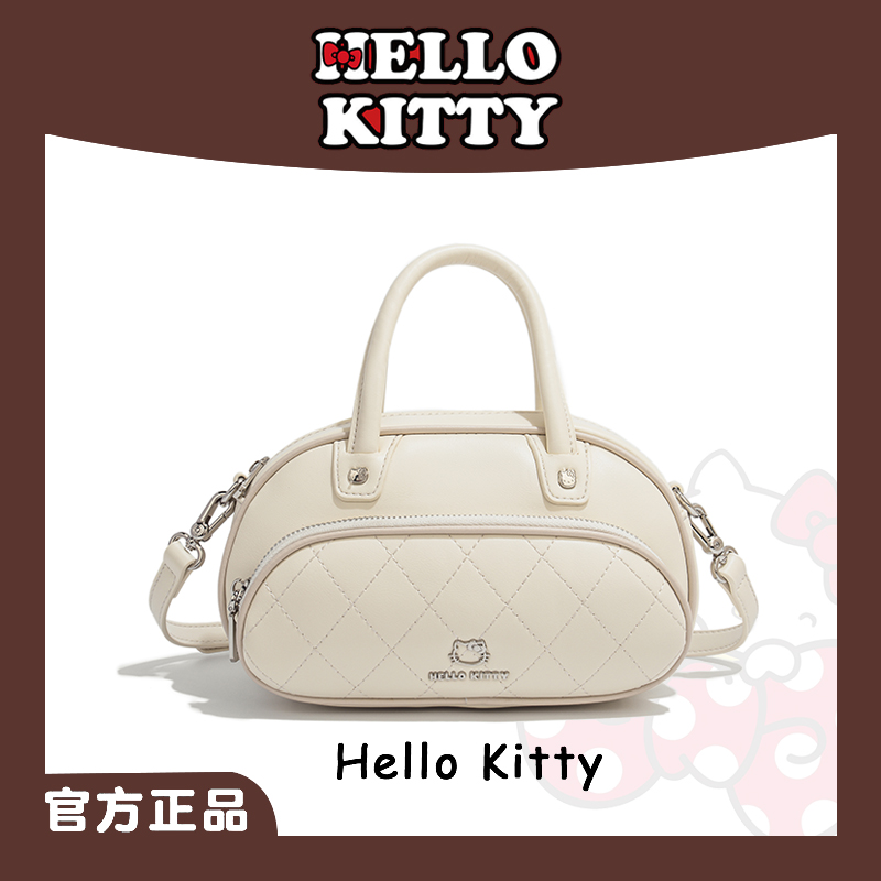 Mesuca/三丽鸥凯蒂猫 单肩包腋下包高级感单肩斜挎手提(白色)