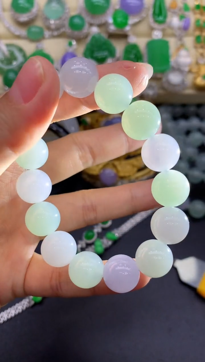 未镶嵌手链翡翠398-中国好珍宝