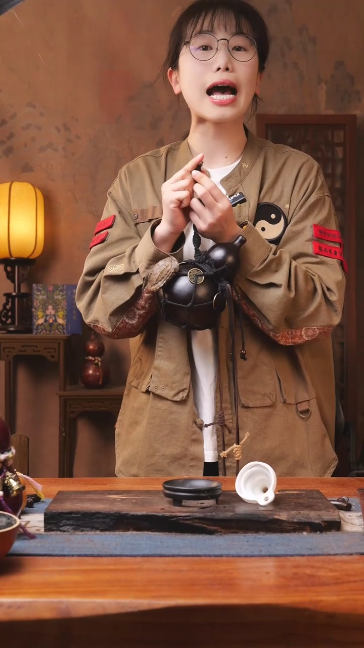 【闪购商品】379号精品大漆葫芦防腐防渗装水茶酒