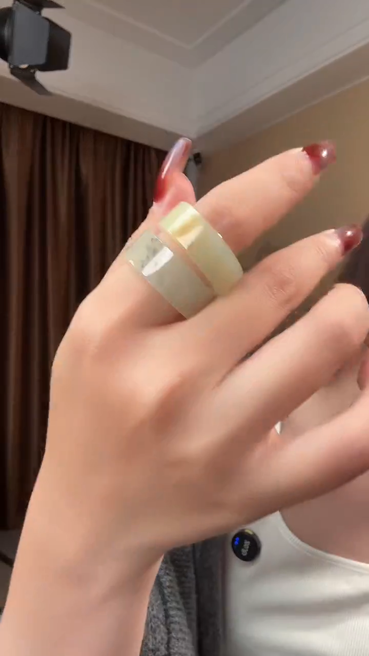 未镶嵌戒指和田玉天然和田玉指环@@SS11106-18