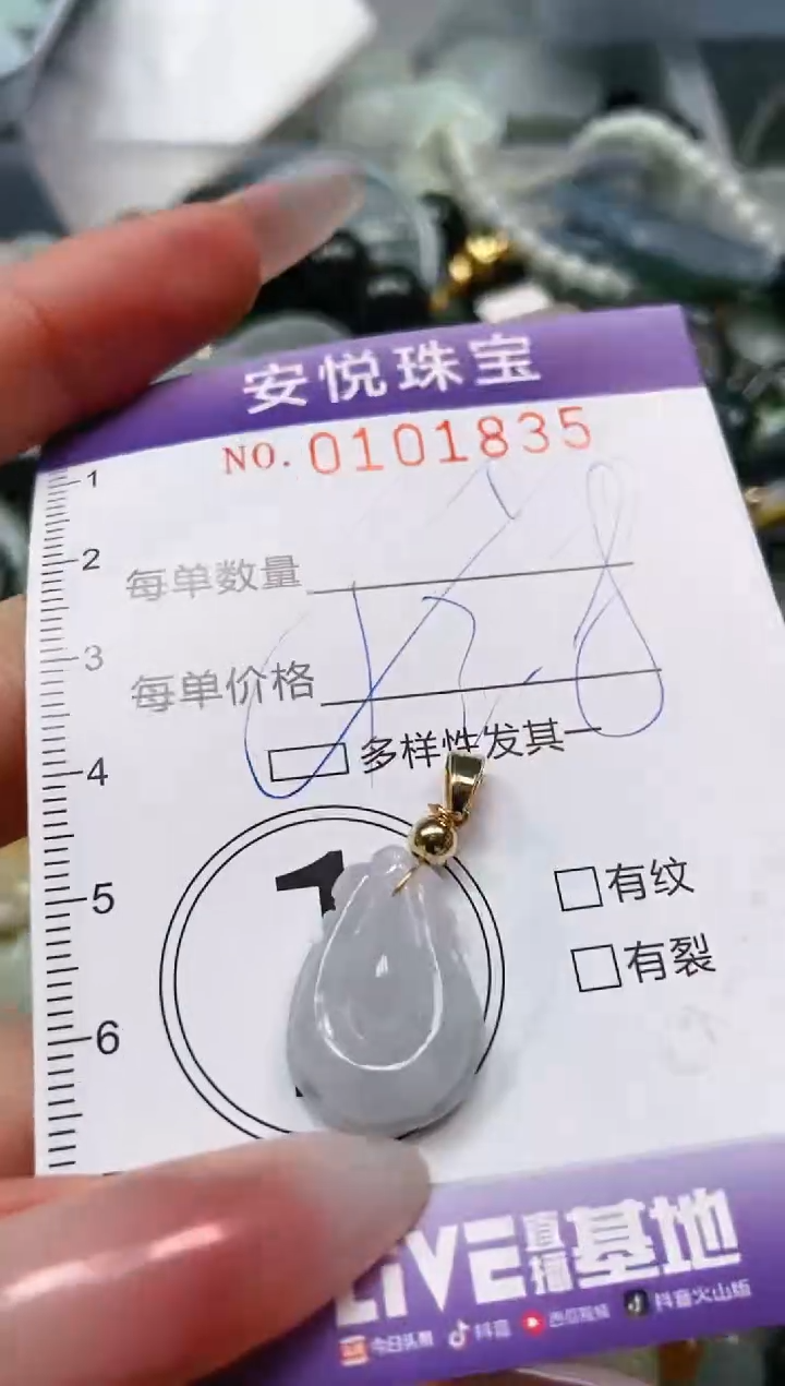【闪购商品】翡翠颈饰未镶嵌闪购0101835多样性发其一