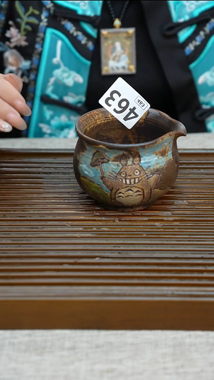 纯手工粗陶茶具每一只不一样