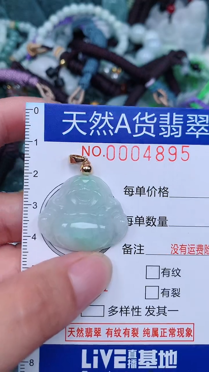 颈饰未镶嵌翡翠...0004895