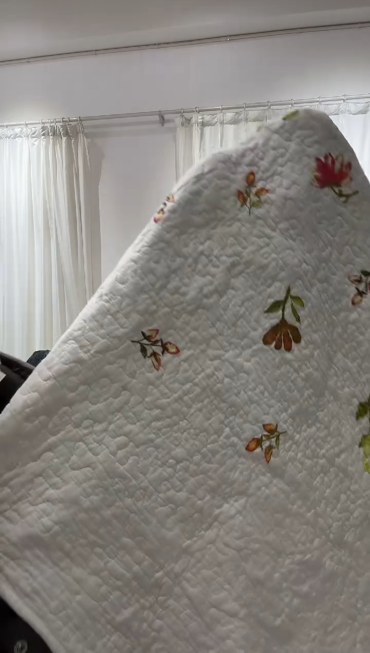 棉90*200纯棉床盖105号微瑕