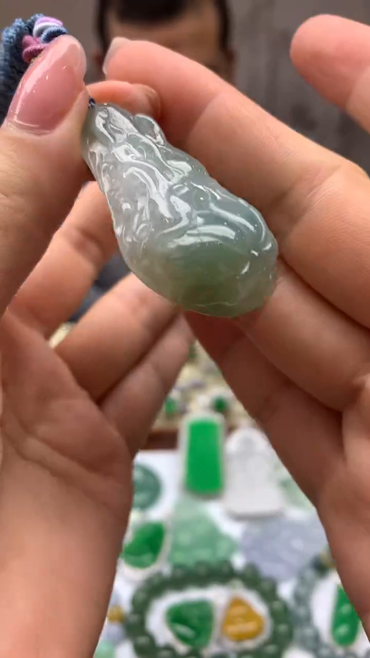 【闪购商品】翡翠颈饰未镶嵌14-天然翡翠