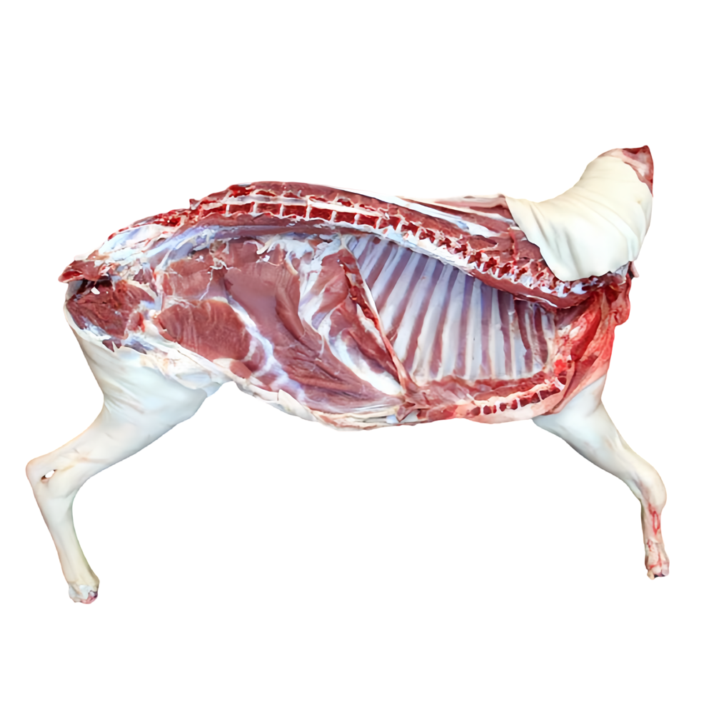 【新鲜带皮山羊半羊5斤-20斤】整扇现称斤100%腿排散养寒地绒山羊