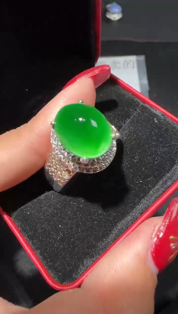 【闪购商品】翡翠戒指未镶嵌多样性发货拍一发一