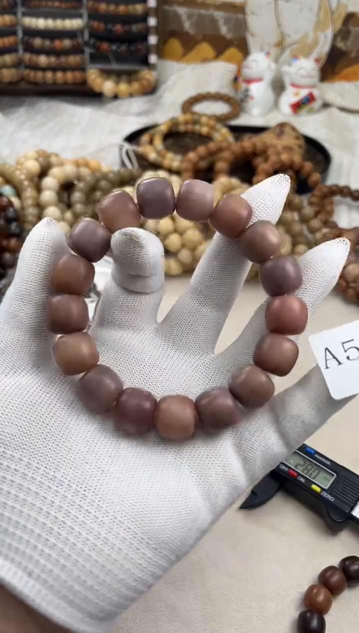 手串菩提根/象牙果a561卡15 干磨玫瑰