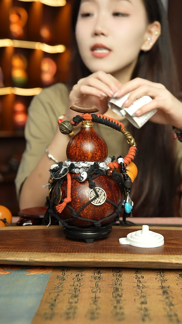 101号精品大漆酒葫芦防腐防渗装水茶酒