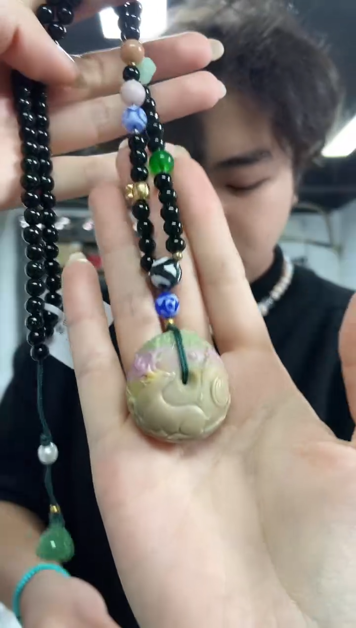 【闪购商品】玛瑙/玉髓项链未镶嵌多样性发其一颜色微差