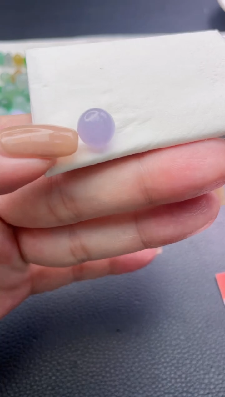 未镶嵌定制翡翠赫**镖珠子