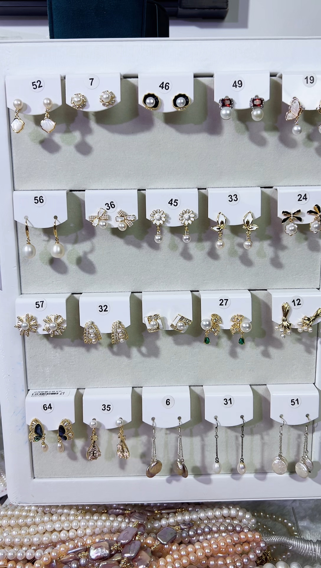 淡水珍珠银S925镶嵌项链珍珠项链