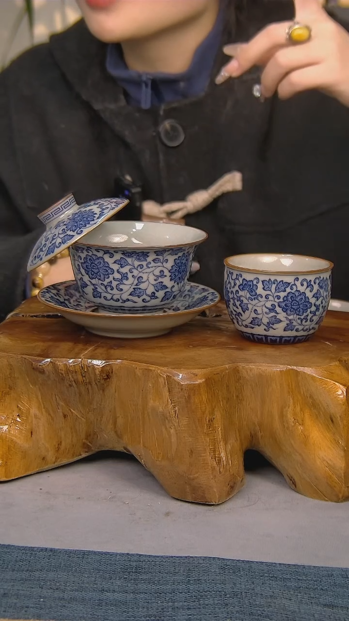 【闪购商品】2件套陶瓷茶具家用简装系列