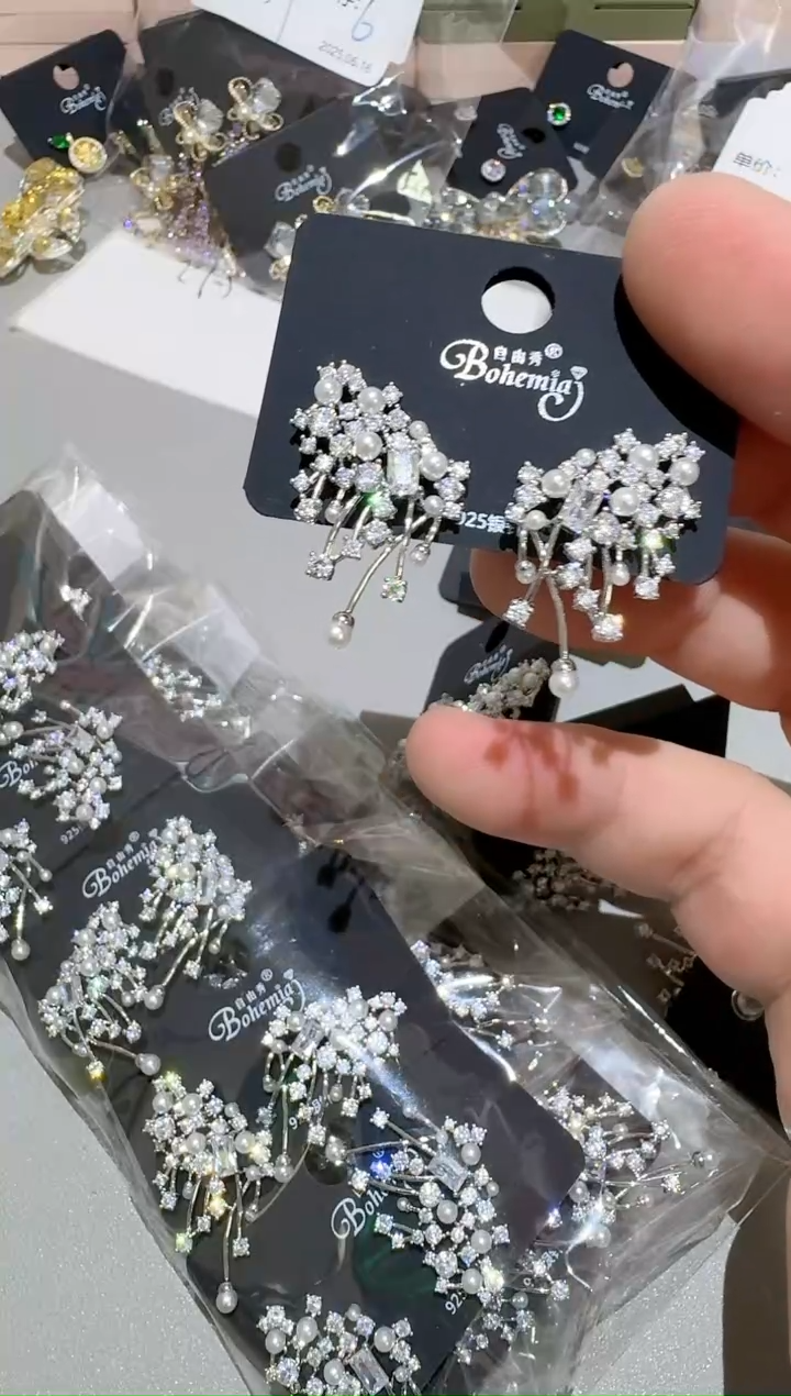 铜合金合成立方氧化锆925银B104