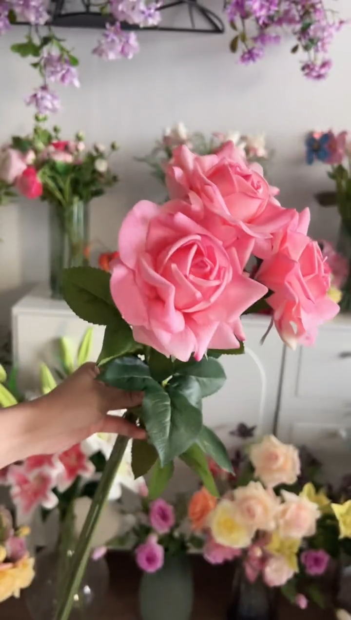 3枝深粉手感保湿水晶