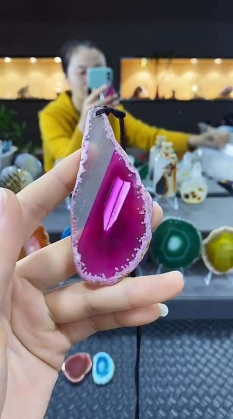 未镶嵌颈饰玛瑙/玉髓成玛瑙