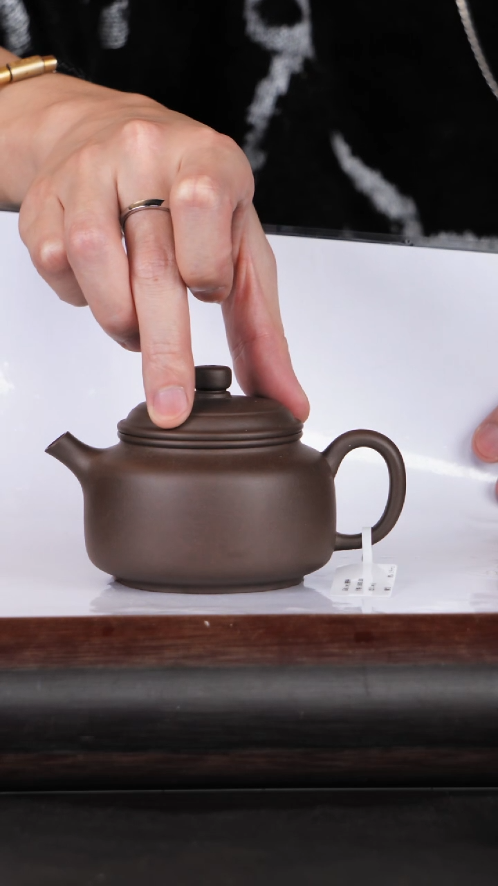 【闪购商品】紫砂茶壶33底槽清紫砂壶