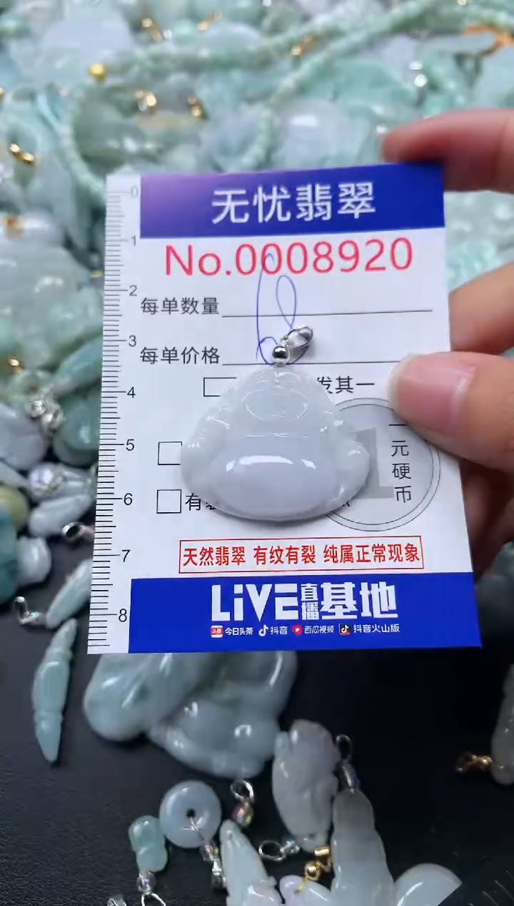 颈饰未镶嵌翡翠8920