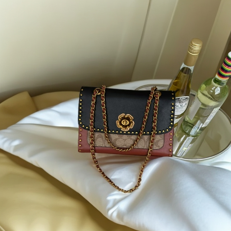 【20号】气质休闲百搭经典洋气时尚 山茶花 8603