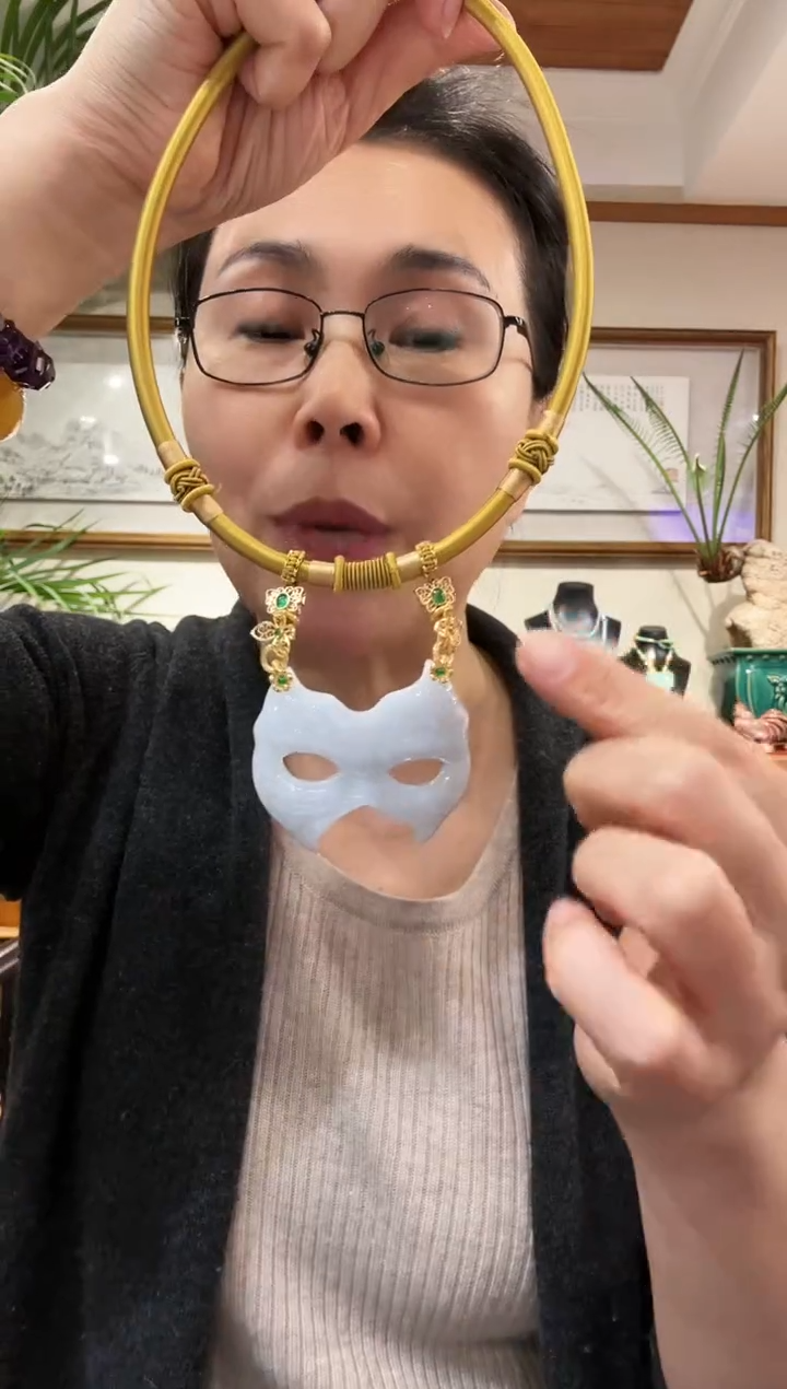 【闪购商品】翡翠颈饰未镶嵌国风