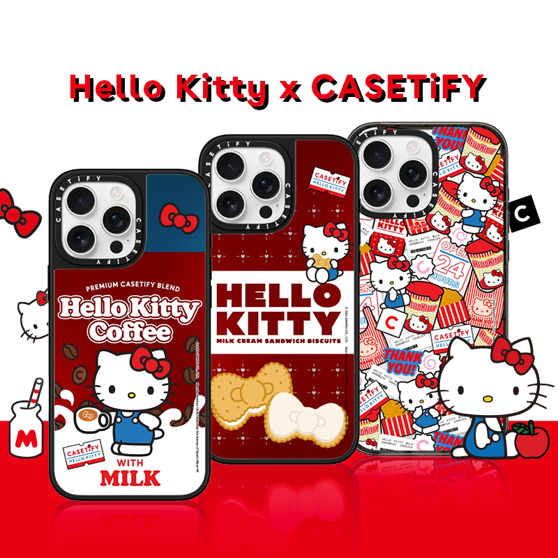 Hello Kitty x CASETiFY联名系列合集 适用iPhone16/15手机壳
