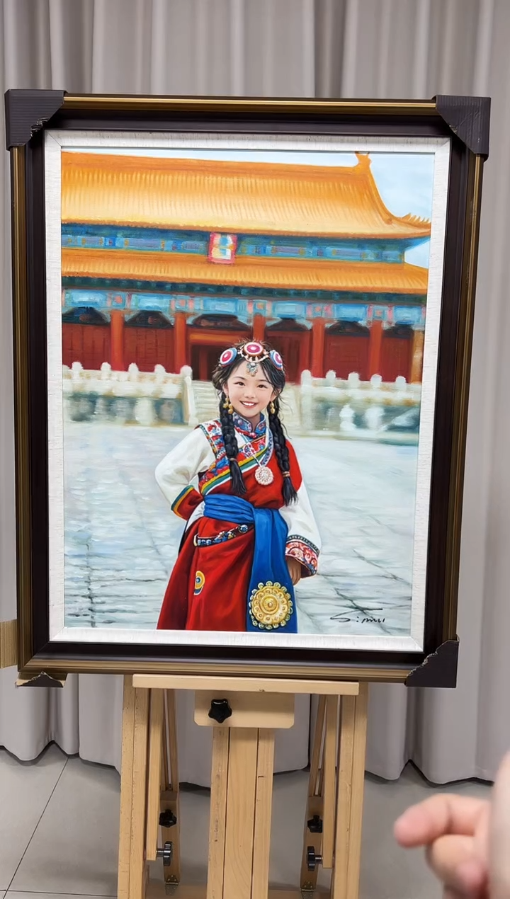 【闪购商品】绘画陶宗健-60x80-油画作品