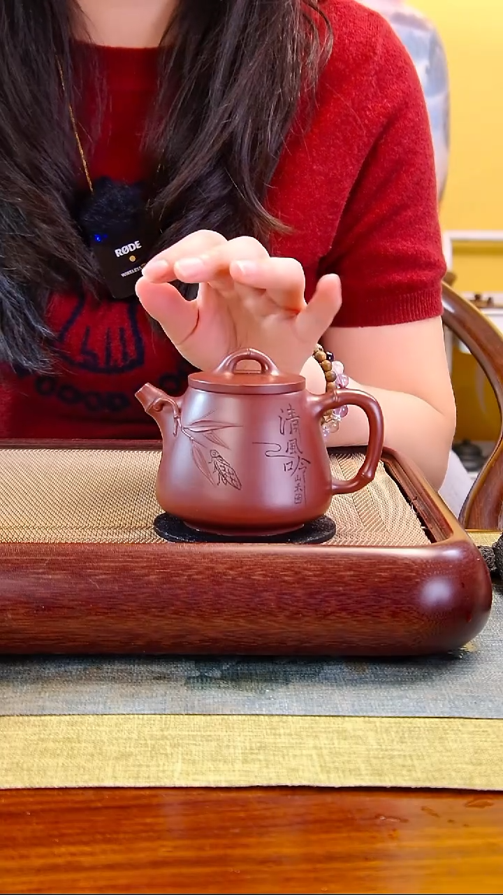 茶壶紫砂徐记福康 原矿紫砂 18