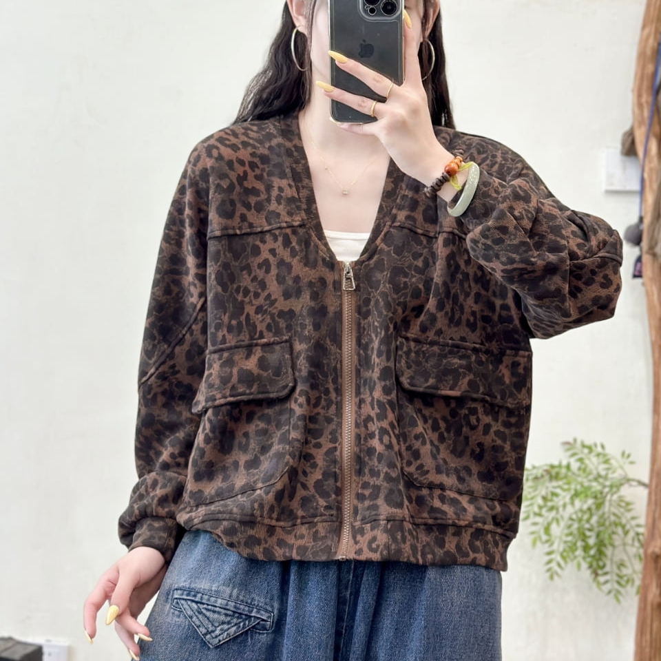 15148新款春秋休闲减龄宽松显瘦百搭上衣外套