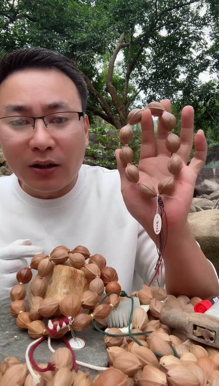 【闪购商品】橄榄核手串2029精 梅林铁核原生态手串268