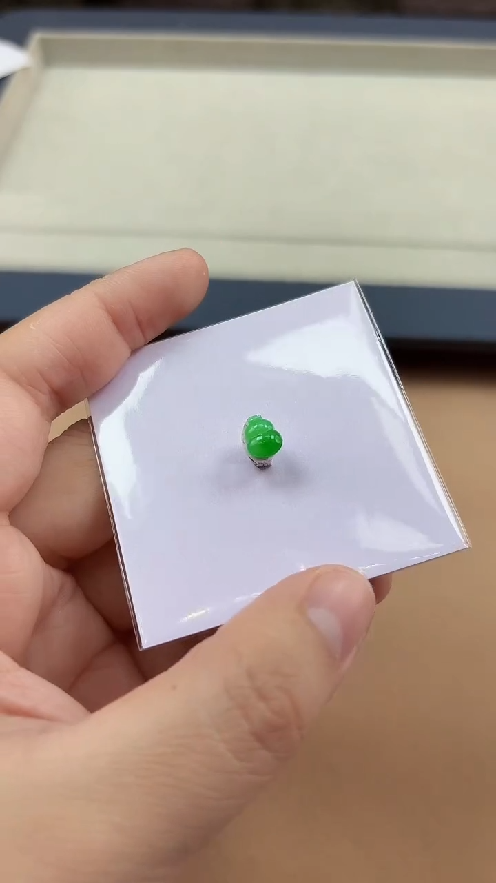 【闪购商品】翡翠颈饰未镶嵌葫芦