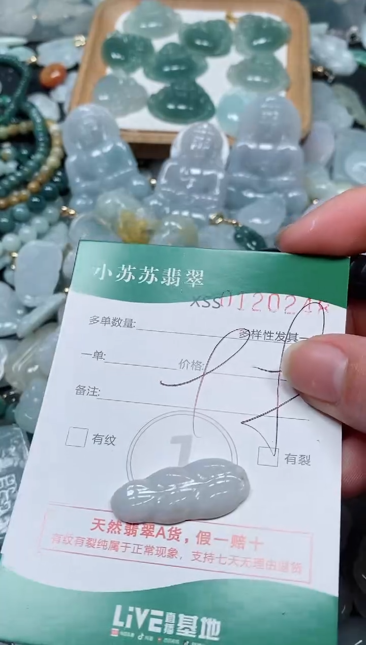 【闪购商品】翡翠颈饰未镶嵌闪购商品0120248