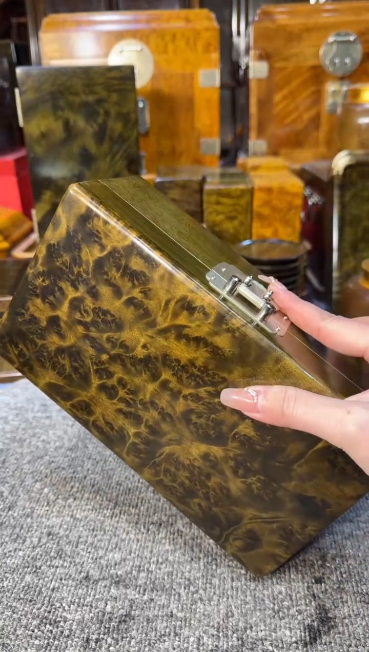 【闪购商品】乌木类成套家具乌木首饰盒Y72