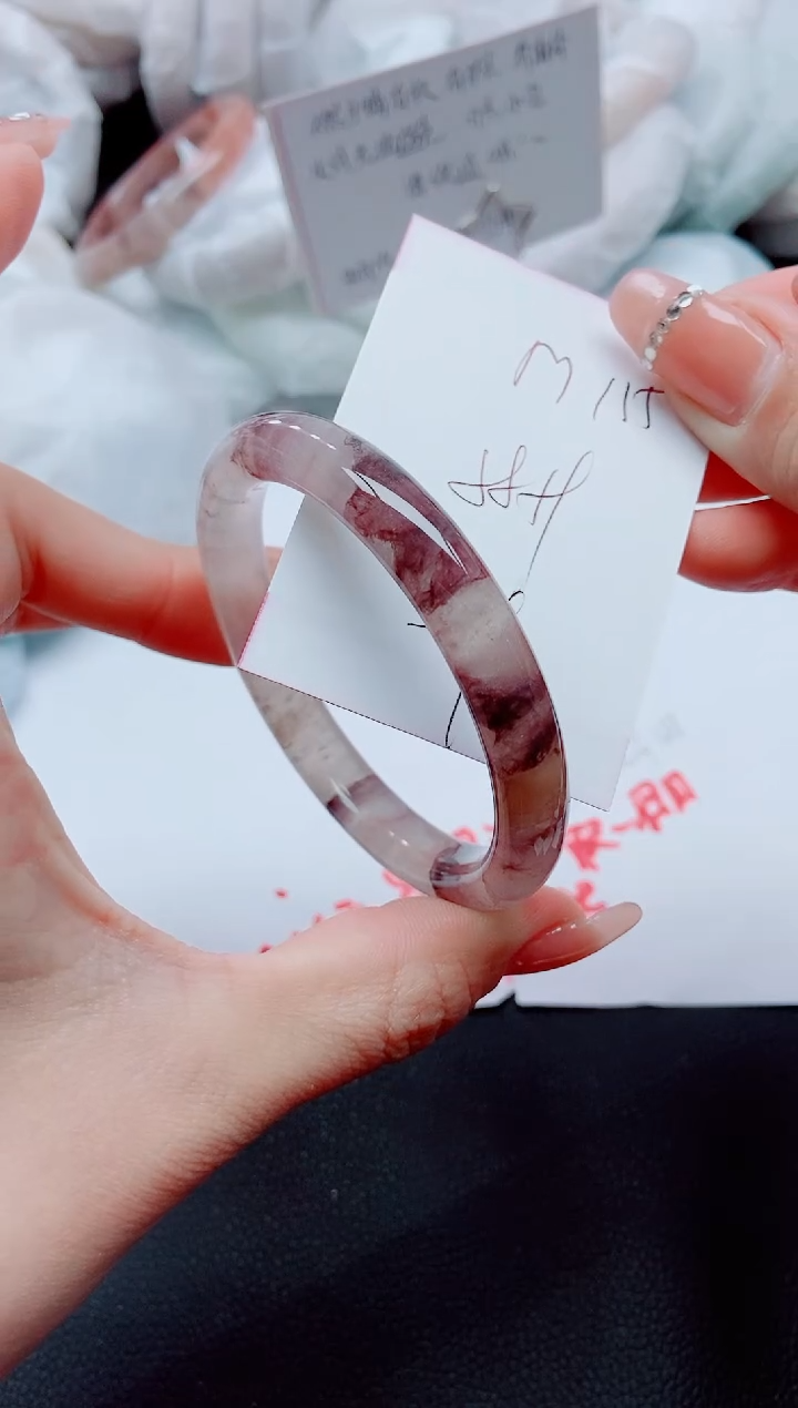 【闪购商品】石英质玉手镯未镶嵌M115-58/59