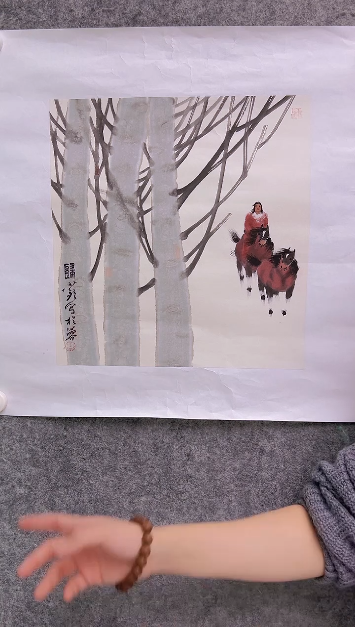 【闪购商品】绘画曹小钦-1平尺-国画作品