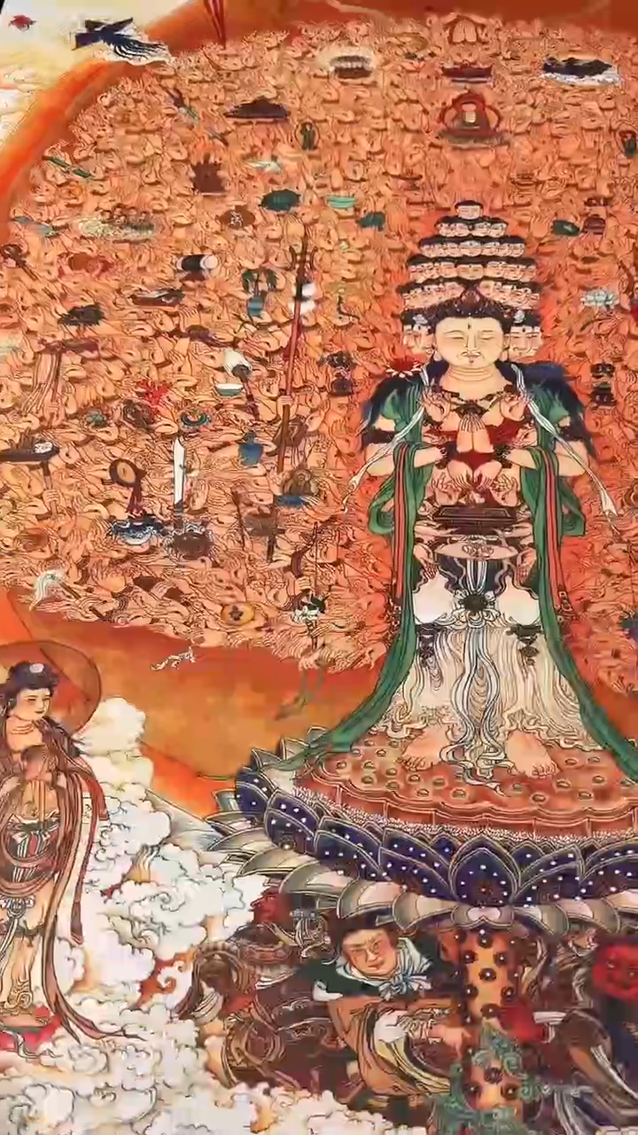 卷轴画藏式珍藏彩绘艺术馆163