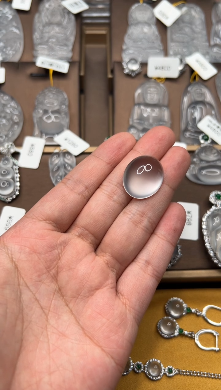 【闪购商品】石英质玉裸石蛋面未镶嵌裸石蛋面