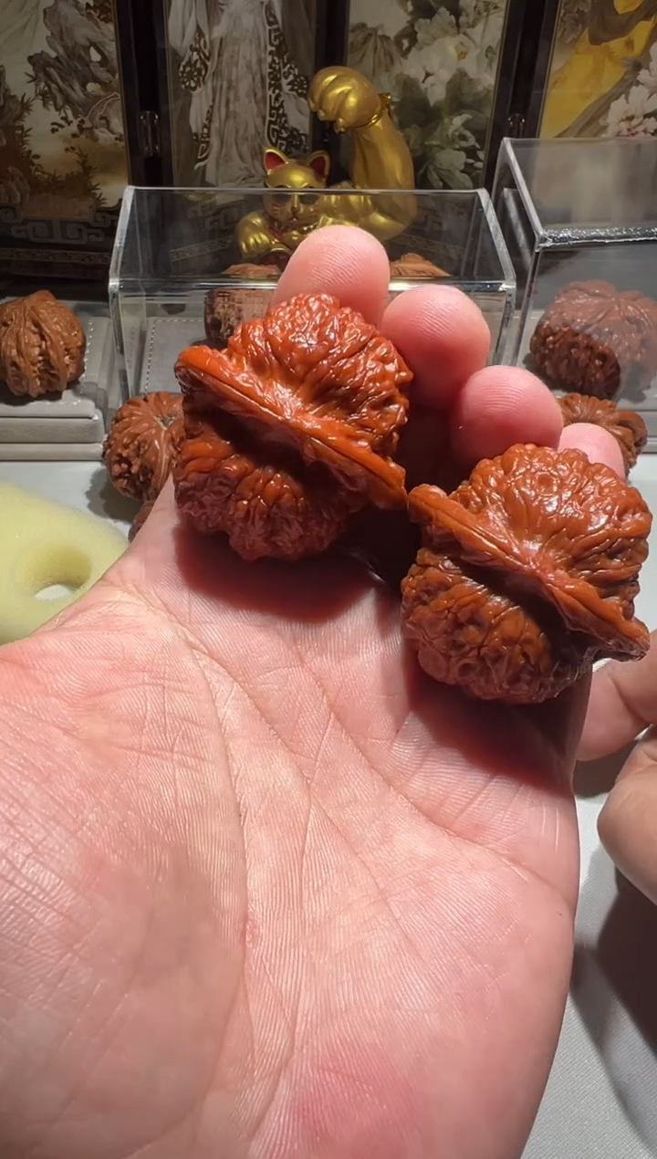 把件文玩核桃血麒麟