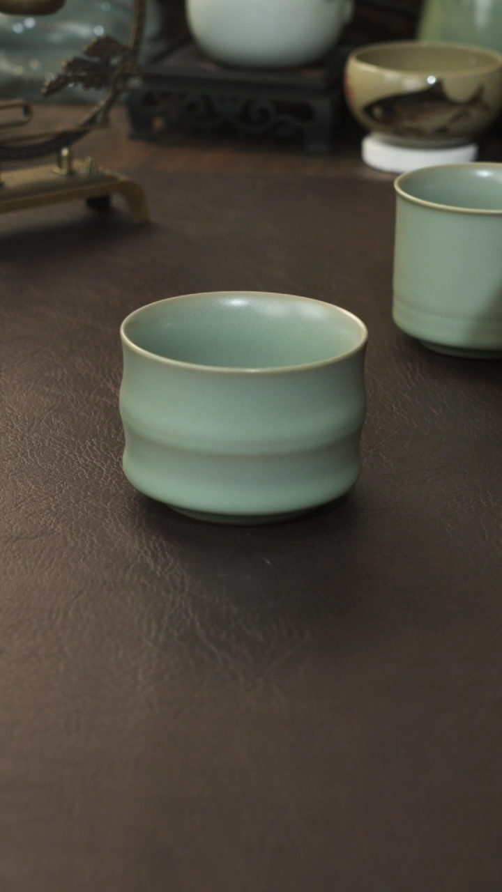 【闪购商品】杯宣宝汝瓷原矿原釉