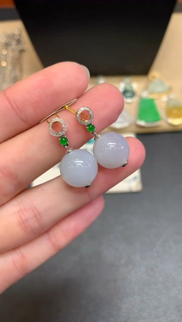 【闪购商品】翡翠颈饰18K金镶嵌蛋面【无服务费】【多样性发其一】