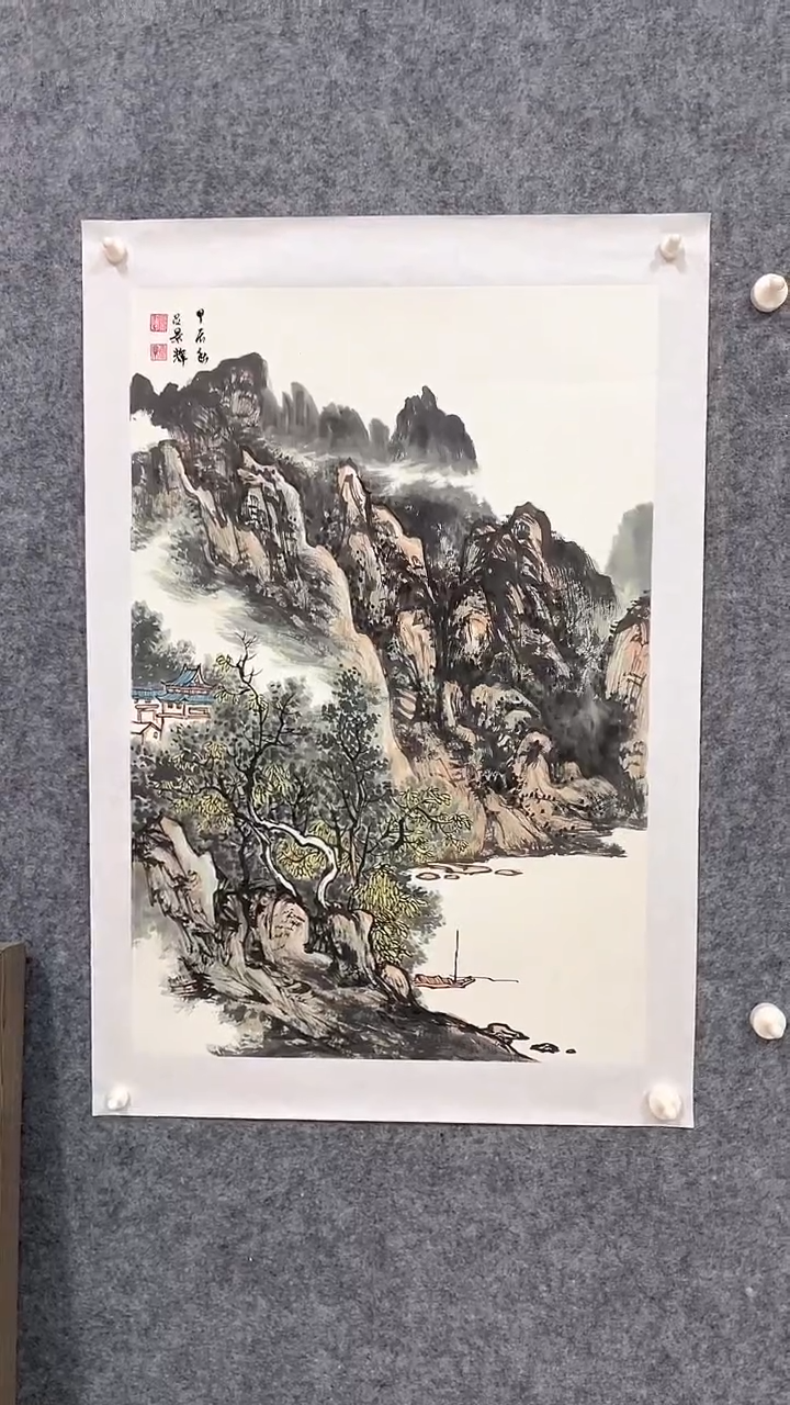 【闪购商品】国画绘画作品-2.7平尺