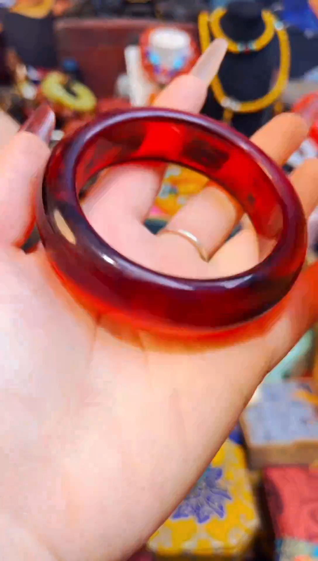 【闪购商品】血珀颈饰未镶嵌兰妹精品精选饰品链接207