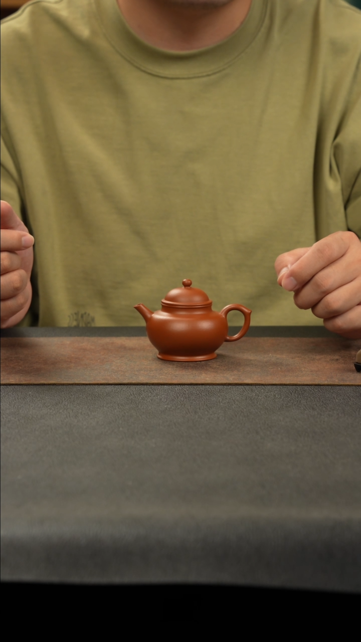 茶壶紫砂宫灯  朱泥