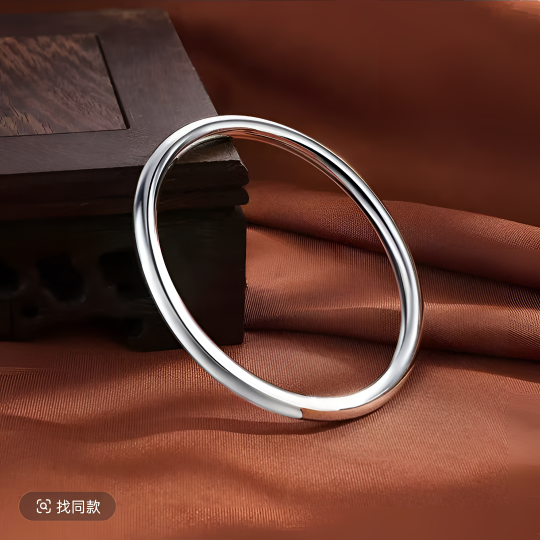 【清货专属链接】素圈光面手镯女友情人节礼物无礼盒YZ056