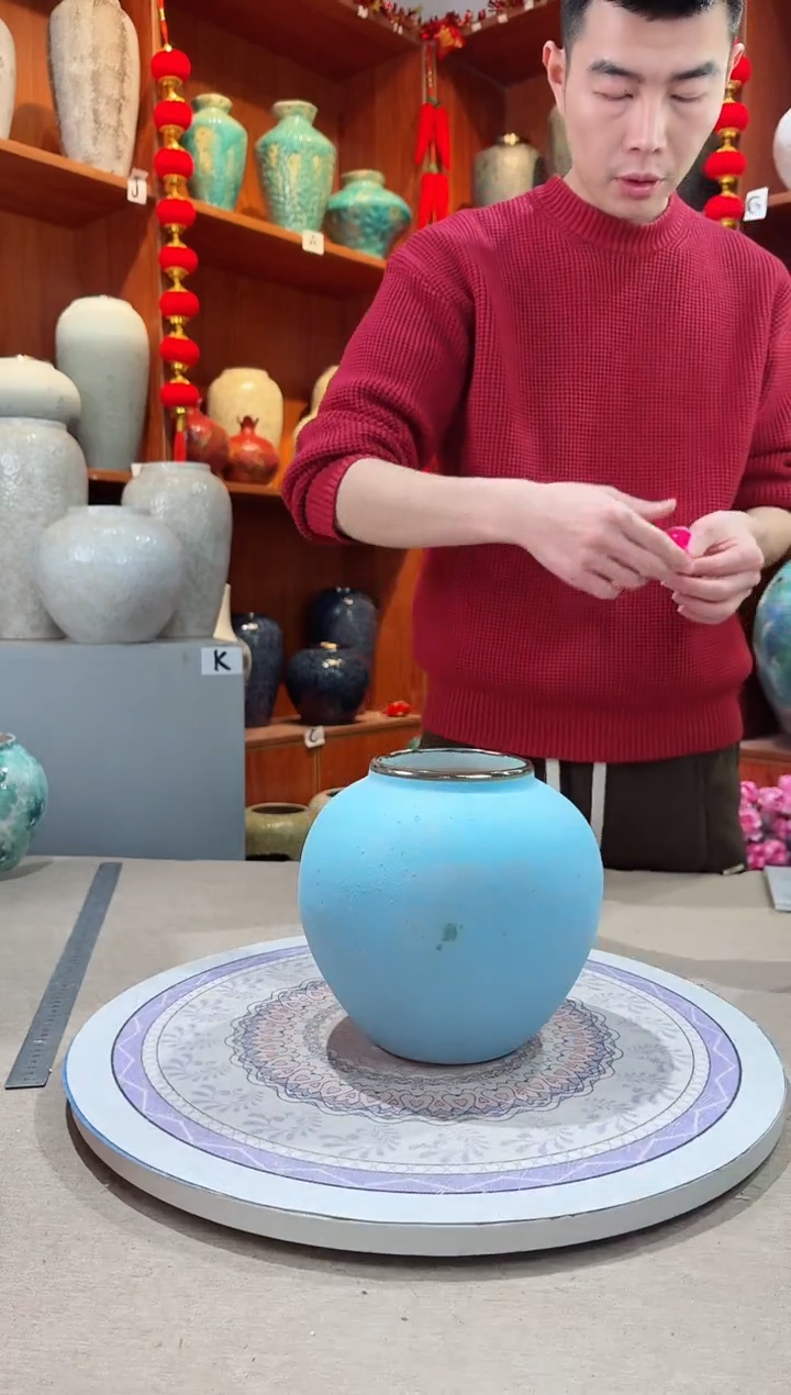 【闪购商品】瓶瑕疵陶瓷花瓶 无花 a542