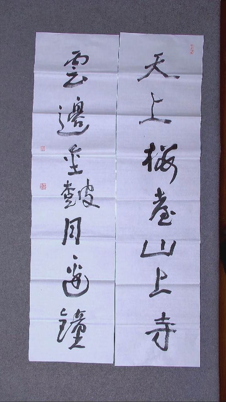 书法王高生 福建漳州 四尺对联