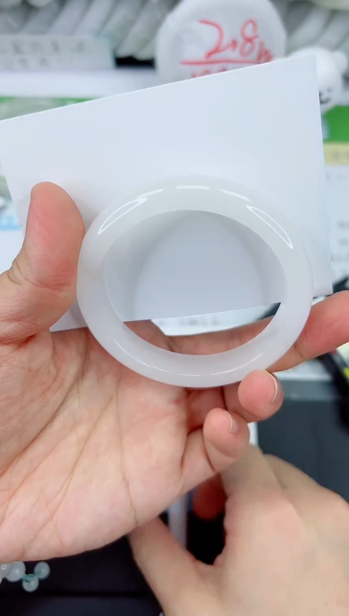 【闪购商品】石英质玉手镯未镶嵌307-56.2