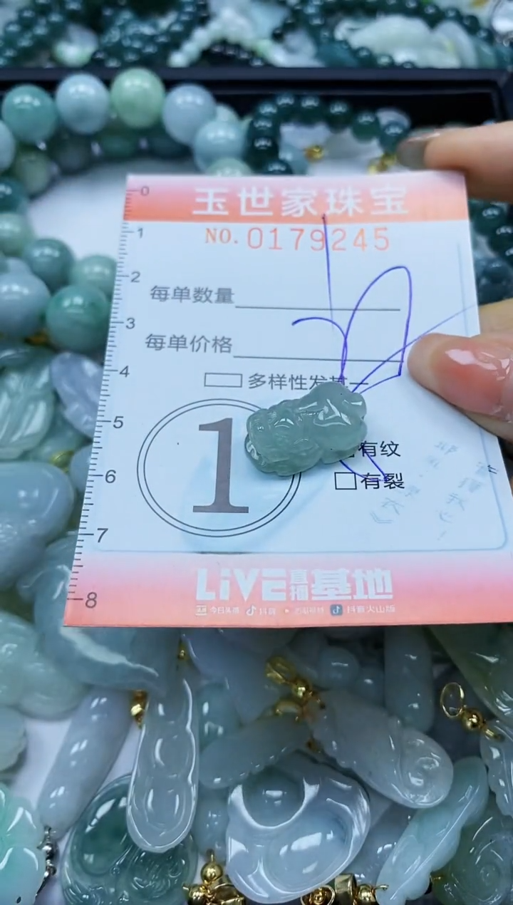 【闪购商品】翡翠颈饰未镶嵌闪购0179245