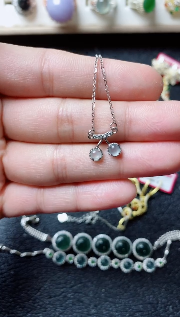 【闪购商品】翡翠戒指银S925镶嵌11111